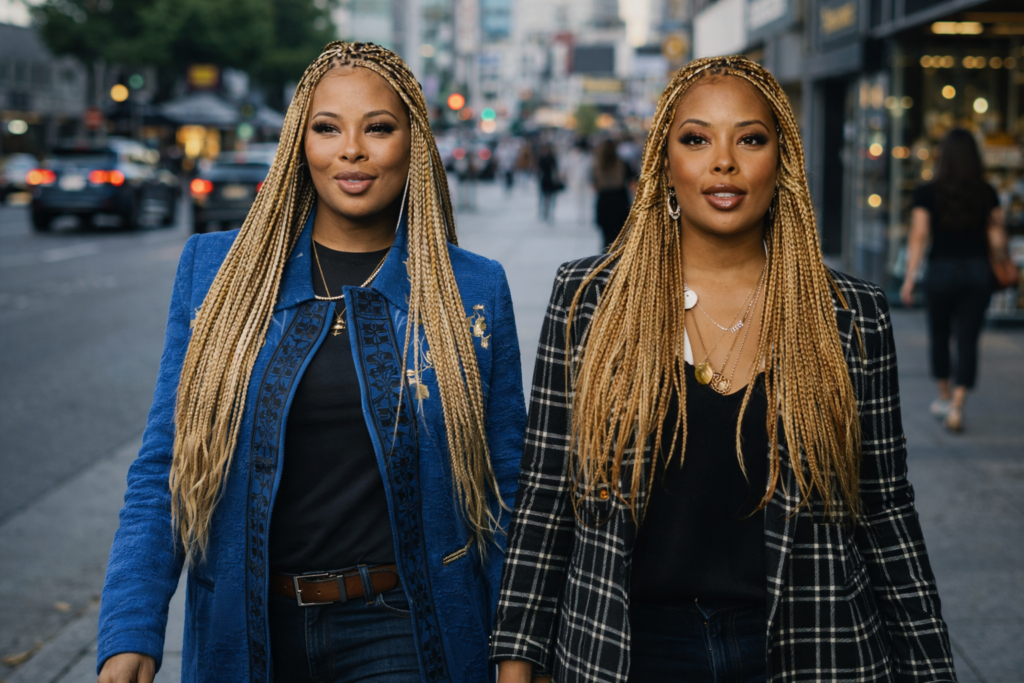 eva marcille twin sister