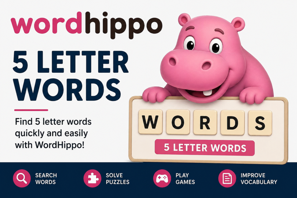 wordhippo 5 letter words